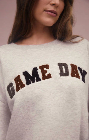 Oversized Game Day Sweatshirt