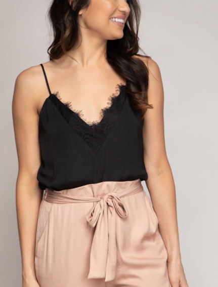 Lace V-Neck Cami