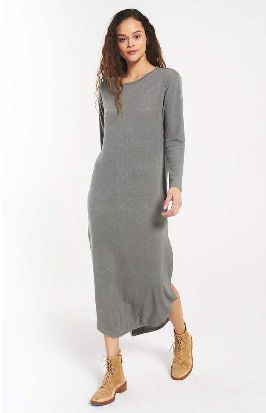 Ray Slub Sweater Dress