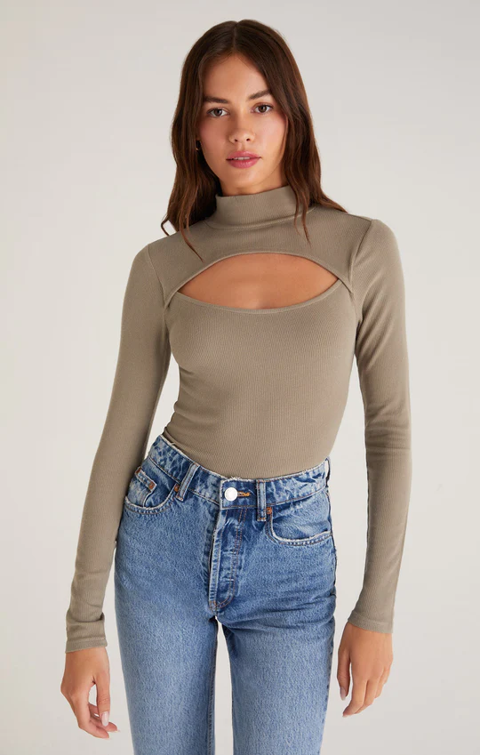 Pandora Rib Cut Out Top