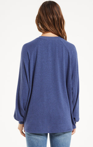 Plira Marled V-Neck Pullover